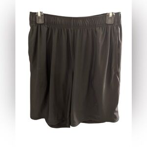 Athletic Works Black Workout Shorts